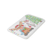 Christmas - Merry Christ-Moose! Badmat (Gekanteld)