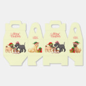 Christmas Merry Christmas Dogs Favor Gift Bedankdoosjes (Ongevouwen)