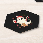 Christmas Merry Christmas For Gift Christmas Ghost Kartonnen Onderzetters (Schuin)