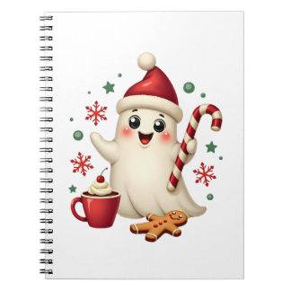 Christmas Merry Christmas For Gift Christmas Ghost Notitieboek