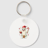 Christmas Merry Christmas For Gift Christmas Ghost Sleutelhanger (Voorkant)