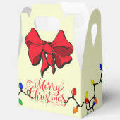 Christmas Merry Christmas Lights Favor Gift Favor Bedankdoosjes (Open)