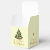 Christmas Merry Christmas Tree Favor Gift Box Bedankdoosjes (Geopend)