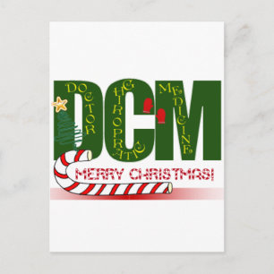 CHRISTMAS MERRY DCM - DOCTOR CHIROPRACTISCH GENEES FEESTDAGENKAART