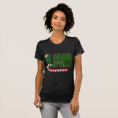 CHRISTMAS MERRY LABORATORY - LAB TECH T-SHIRT (Voorkant volledig)