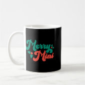 Christmas Merry Mini Cute Modern Tygraphy Script B Koffiemok (Links)