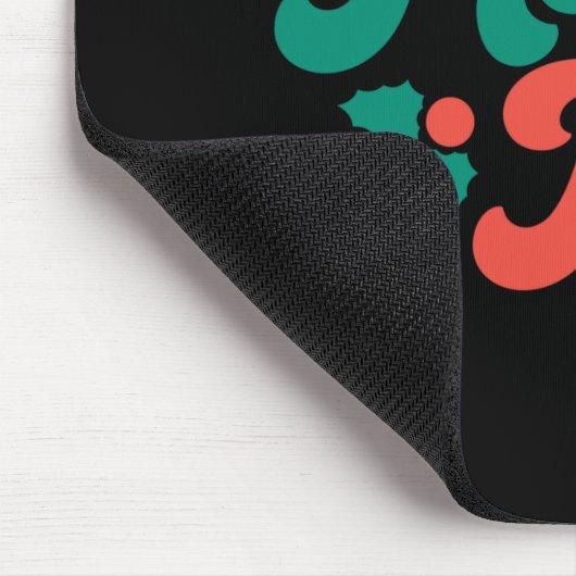 Christmas Merry Mini Cute Modern Tygraphy Script B Muismat (Hoek)