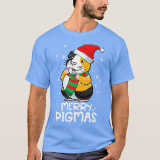 Christmas Merry Pigmas Funny Xmas Pajama Gifts For T-shirt