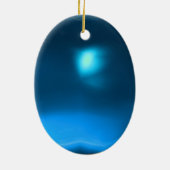 CHRISTMAS MET HOLLY BERRIES EN GEM STONES KERAMISCH ORNAMENT (Achterkant)