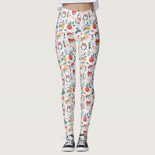 Christmas Mice Leggings (Voorkant)