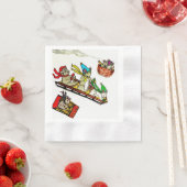 CHRISTMAS MICE SLEDDING SERVET (Insitu)