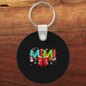 Christmas Mimi Coquette Bow Mimi Christmas  Sleutelhanger (Voorkant)