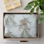 Christmas Mint Pine Cones Branch Ornament Tissuepapier (Geschenk)