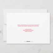 Christmas Miracle fotokaart Feestdagenkaart (Achterkant)