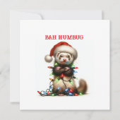 Christmas Mischief Ferret verward (Voorkant)