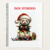 Christmas Mischief Ferret verward Planner (Voorkant)