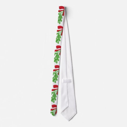 ****CHRISTMAS MISTLETOE GALORE *** CHRISTMAS STROP STROPDAS (Achterkant)