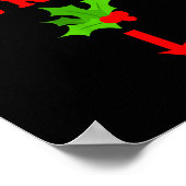 Christmas Mistletoe I Didnt Make The Rules Christm Poster (Hoek)
