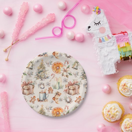 Christmas Mix Elements Papier Bord (Feest)