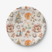 Christmas Mix Elements Papier Bord (Voorkant)