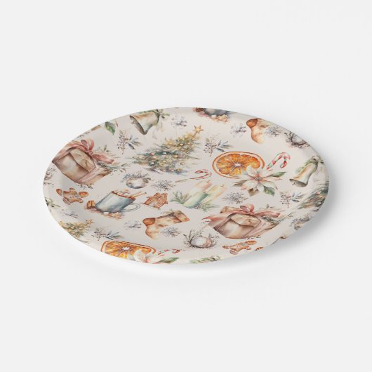 Christmas Mix Elements Papier Bord (Gekanteld)