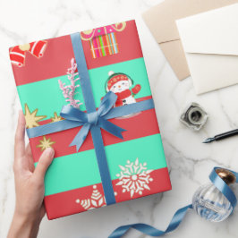 Christmas Mix Pattern Cadeaupapier