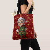 Christmas Mode Elf Tote Bag (Dichtbij)