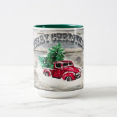 CHRISTMAS MOK  RED TRUCK (Center)