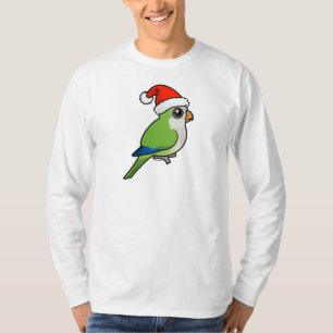 Christmas Monk Parakeet T-shirt
