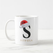 Christmas Monogram Mug Koffiemok (Links)