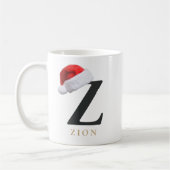 Christmas Monogram Mug Koffiemok (Links)
