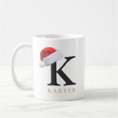 Christmas Monogram Mug Koffiemok (Links)