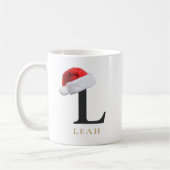 Christmas Monogram Mug Koffiemok (Links)