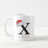 Christmas Monogram Mug Koffiemok (Links)