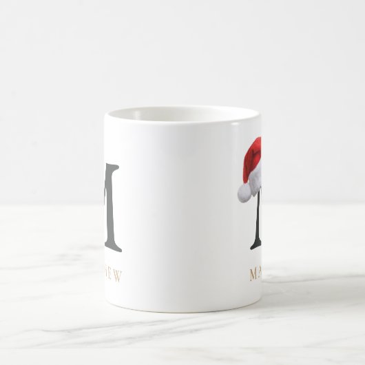 Christmas Monogram Mug Koffiemok (Center)
