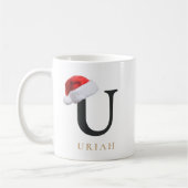Christmas Monogram Mug Koffiemok (Links)