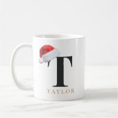 Christmas Monogram Mug Koffiemok (Links)