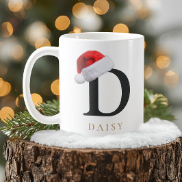 Christmas Monogram Mug Koffiemok