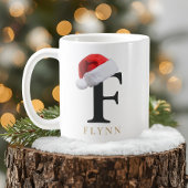 Christmas Monogram Mug Koffiemok