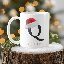 Christmas Monogram Mug Koffiemok