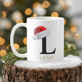Christmas Monogram Mug Koffiemok