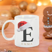 Christmas Monogram Mug Koffiemok