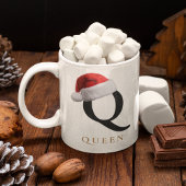 Christmas Monogram Mug Koffiemok