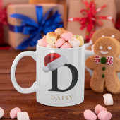 Christmas Monogram Mug Koffiemok