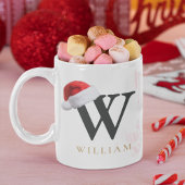 Christmas Monogram Mug Koffiemok