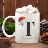 Christmas Monogram Mug Koffiemok