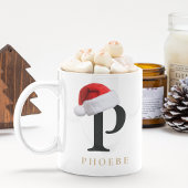 Christmas Monogram Mug Koffiemok
