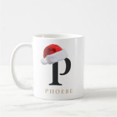 Christmas Monogram Mug Koffiemok (Links)