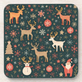 Christmas mood cushion bier onderzetter (Voorkant)