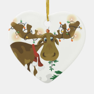 Christmas Moose ornament